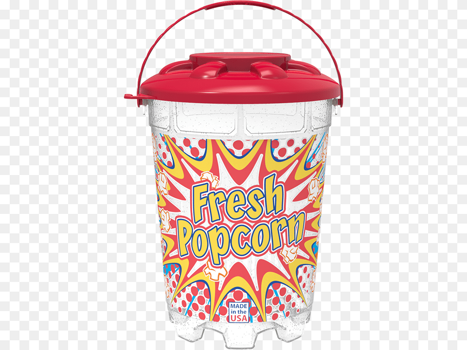 Stackable Bucket With Snap On Lid And Handle, Can, Tin Free Png Download
