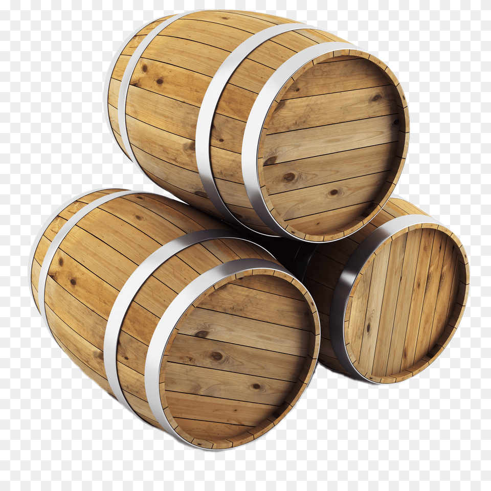Stacked Barrels, Barrel, Keg Free Png