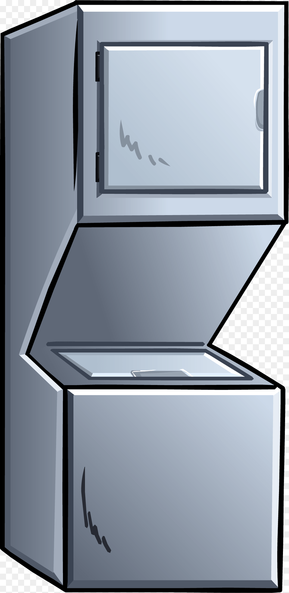 Stacking Washer And Dryer Club Penguin Washing Machine, Device, Appliance, Electrical Device Free Transparent Png