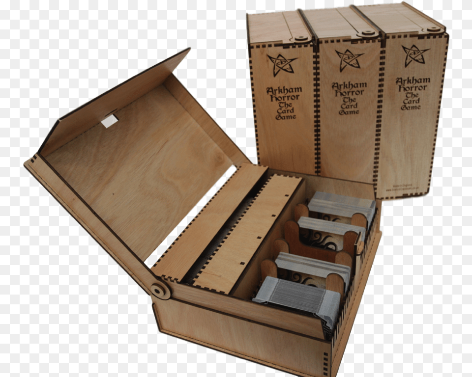 Stacks Arkham Horror Lcg Storage, Box, Plywood, Wood, Crate Free Png