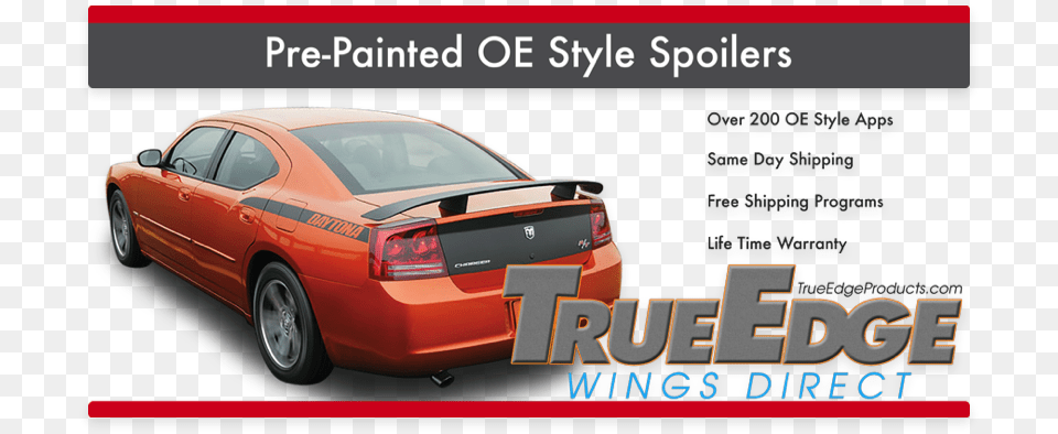 Stacks Image 2008 Dodge Charger Wing Body Kit Dodge Charger Duraflex, Vehicle, Car, Transportation, Coupe Free Png