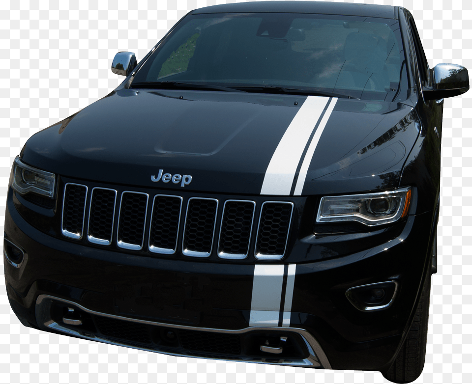 Stacks Image Racing Stripe On A Jeep Grand Cherokee, Car, Vehicle, Transportation, Windshield Free Png