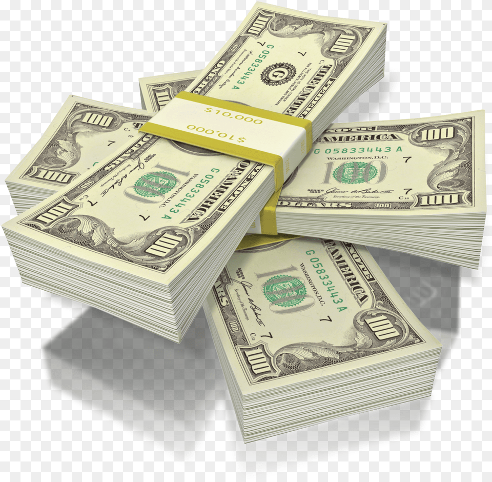 Stacks Of Money Money, Dollar Png Image
