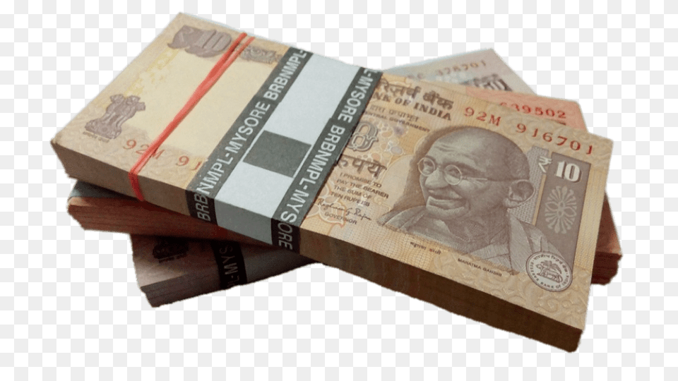 Stacks Of Rupee Notes, Baby, Person, Money, Face Free Png Download