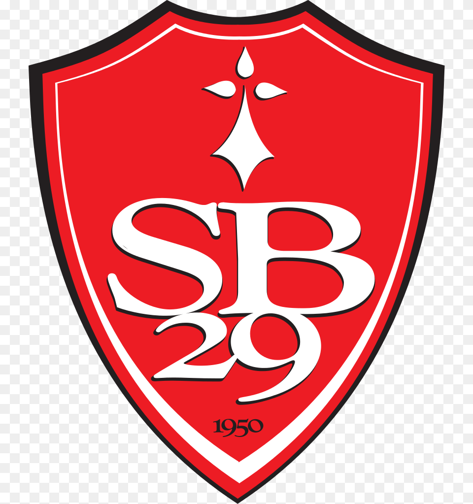 Stade Brestois Logo, Armor, Shield, Dynamite, Weapon Free Png Download