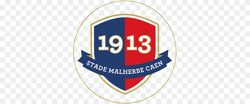 Stade Malherbe Caen Logo, Badge, Symbol, Emblem Free Png Download
