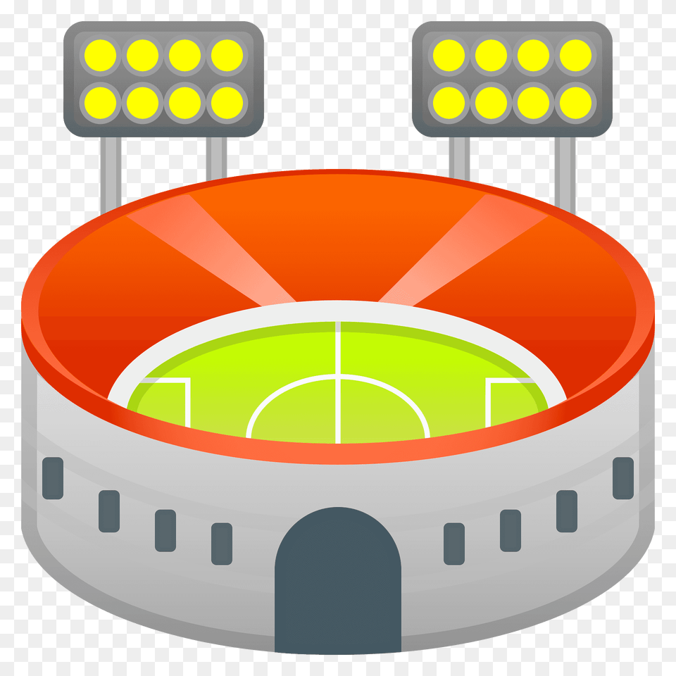 Stadium Emoji Clipart, Light, Traffic Light, Architecture, Arena Free Png Download