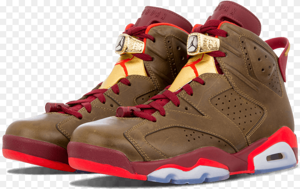 Stadium Goods Jordan 6 Cigar, Clothing, Footwear, Shoe, Sneaker Free Png