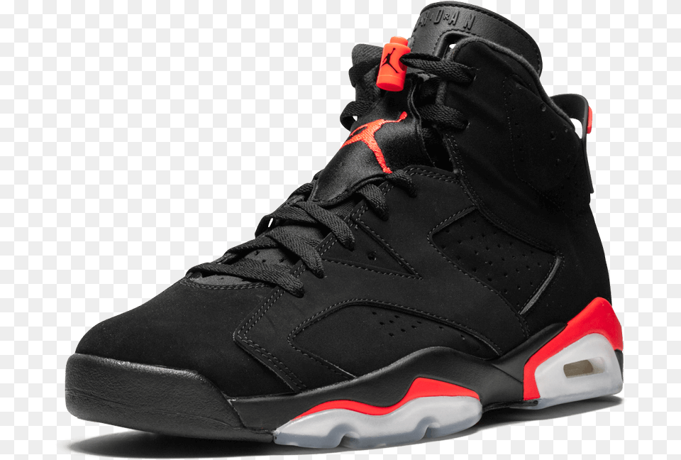 Stadium Goods Jordan 6 Infrared, Clothing, Footwear, Shoe, Sneaker Free Png