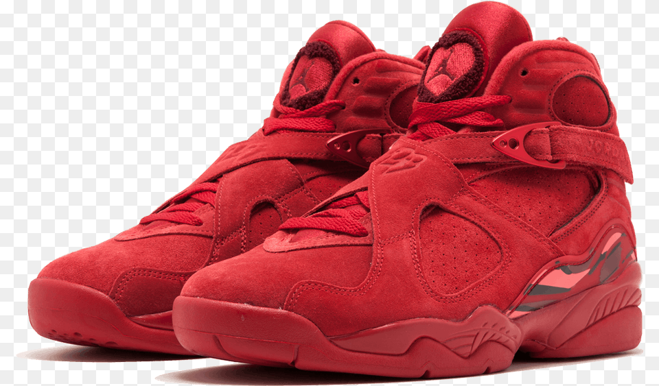 Stadium Goods Valentines Day Jordan 8, Clothing, Footwear, Shoe, Sneaker Free Png