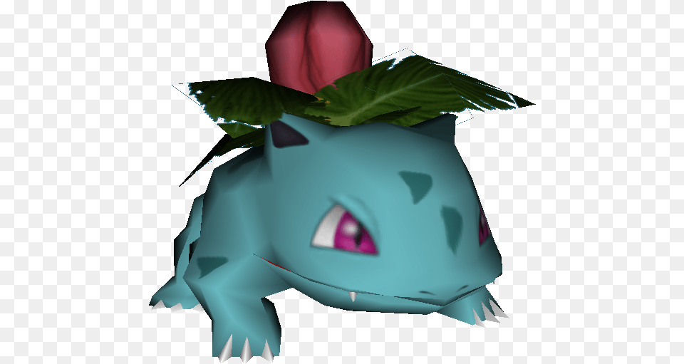 Stadium Pokemon Stadium Ivysaur, Animal, Fish, Sea Life, Shark Png Image