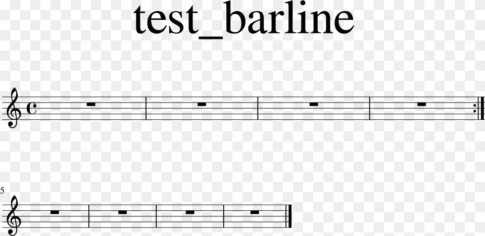 Staff Lines Not Cut Properly Sheet Music, Gray Png