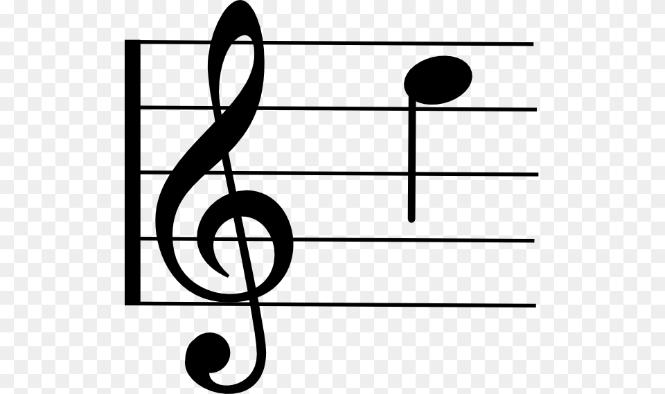 Staff Musical Note Clef Treble Clef, Symbol, Text, Number, Bow Free Png Download