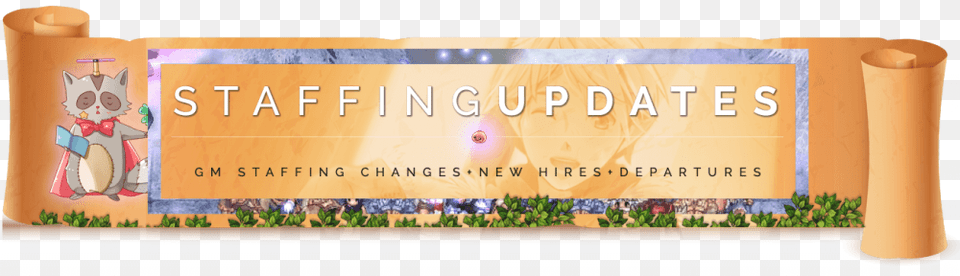 Staffing Changes Poster, Text, Paper, Document, Scroll Png