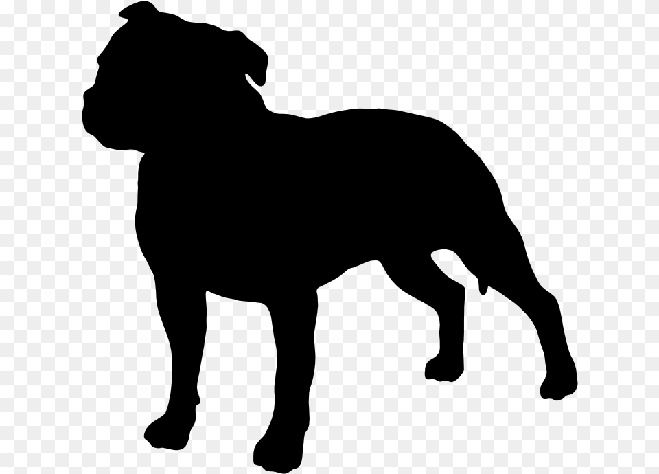 Staffordshire Bull Terrier American Pit Bull Terrier Staffordshire Bull Terrier Sticker, Gray Free Png