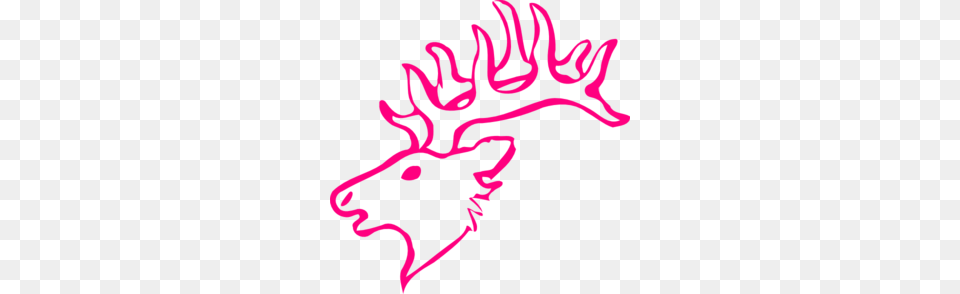 Stag Clip Art, Purple, Light Free Png