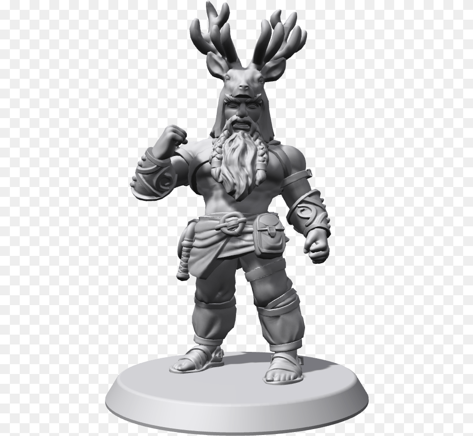 Stag Knight Dnd, Figurine, Baby, Person Free Png Download