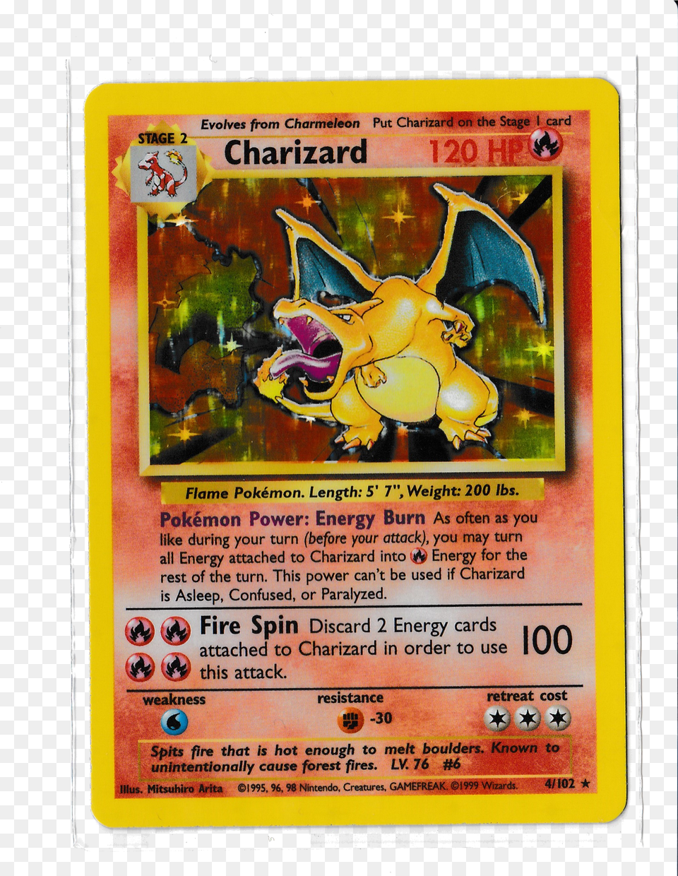 Stage 2 Fire Charizard 4 102, Clothing, Long Sleeve, Sleeve, Shirt Free Png Download