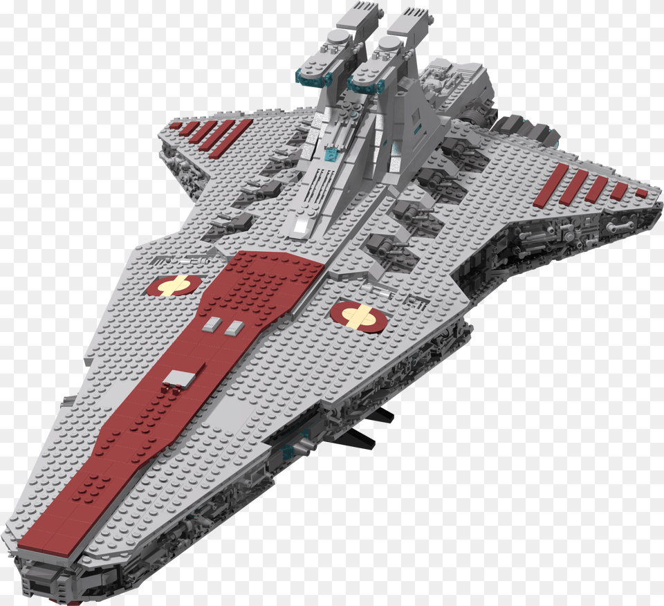 Stage 4 Lego Imperial Star Destroyer Moc, Aircraft, Spaceship, Transportation, Vehicle Png