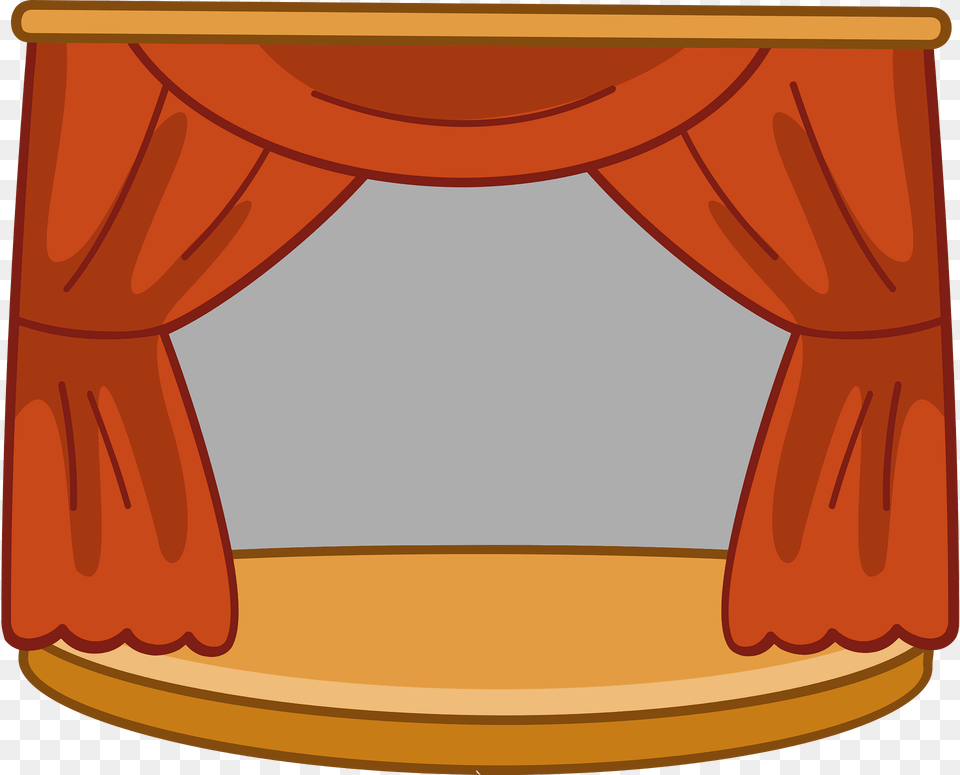Stage Clipart, Indoors, Theater, Curtain, Food Png