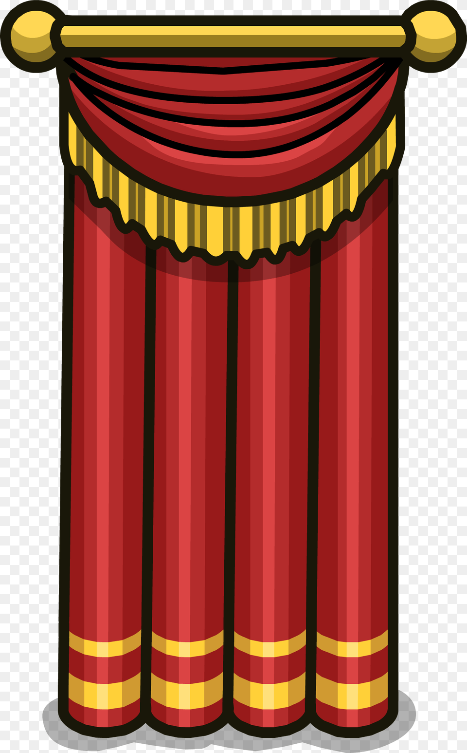 Stage Curtain Sprite 005 Club Penguin Curtain, Dynamite, Weapon Free Transparent Png