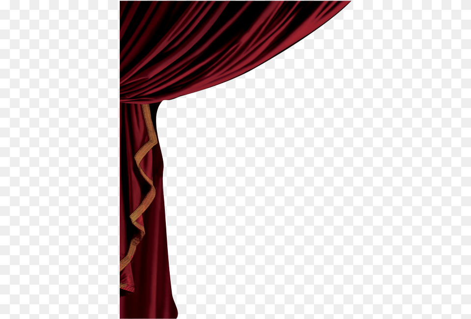 Stage Curtains Picture Dark Red Curtain, Velvet, Adult, Female, Person Free Png Download