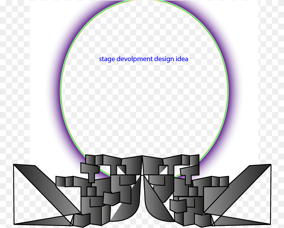 Stage Design Idea Circle, Art, Graphics, People, Person Png