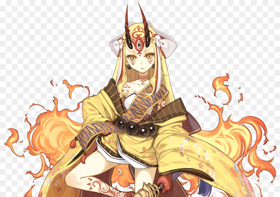 Stage Ibaraki Douji Fate Grand Order, Book, Publication, Comics, Adult Png Image