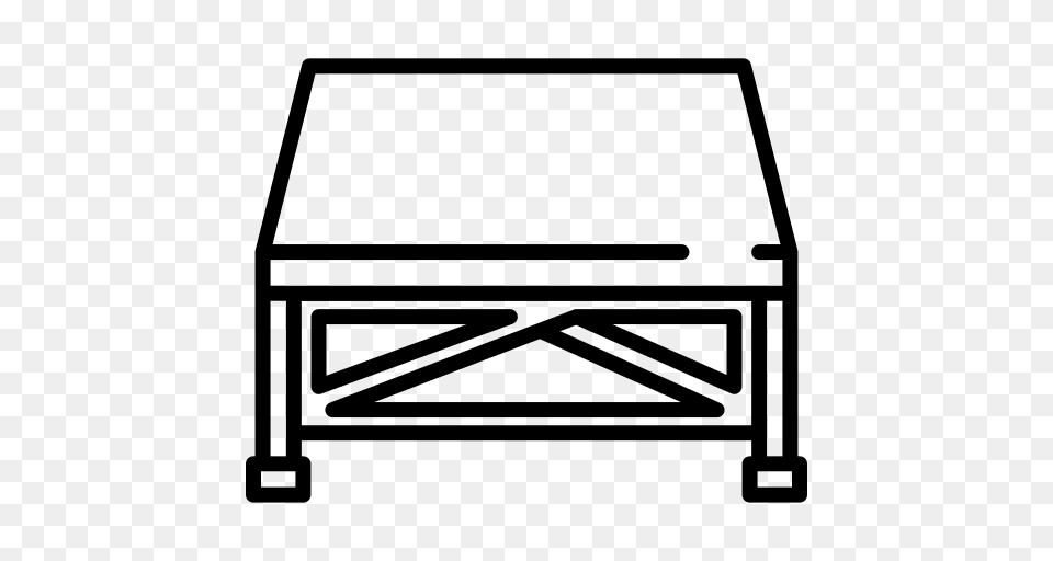 Stage Icon, Gray Free Png
