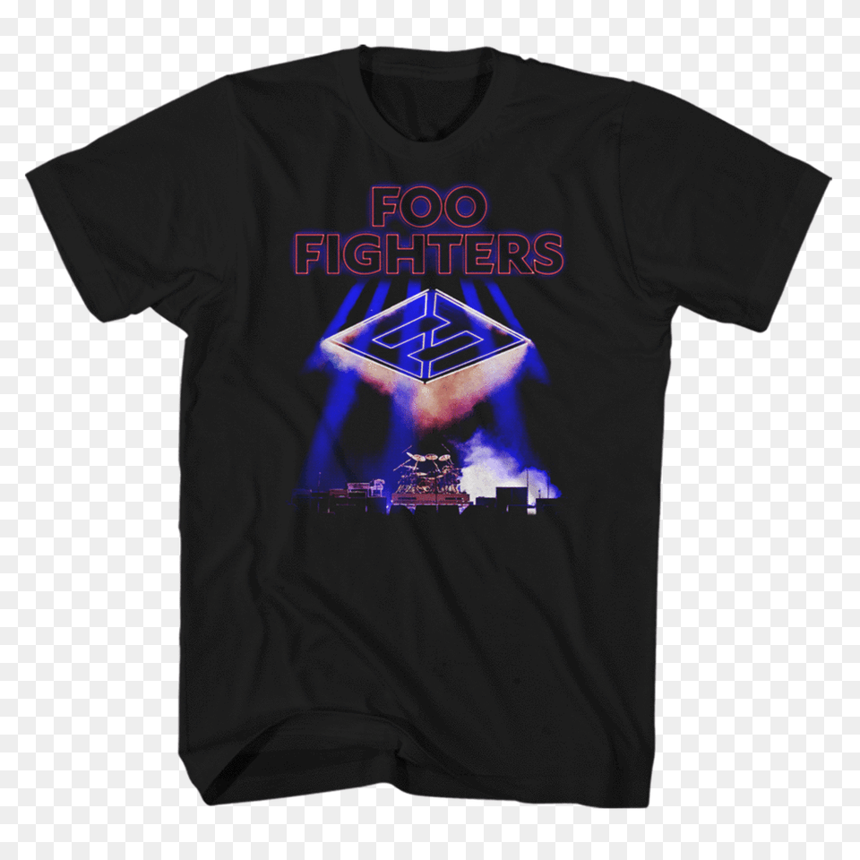 Stage Lights Tee Foo Fighters Official Store, Clothing, T-shirt, Shirt Free Png Download