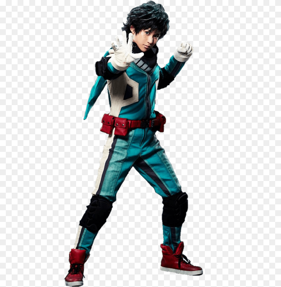 Stage Play Izuku Midoriya Midoriya, Clothing, Costume, Person, Boy Free Png Download