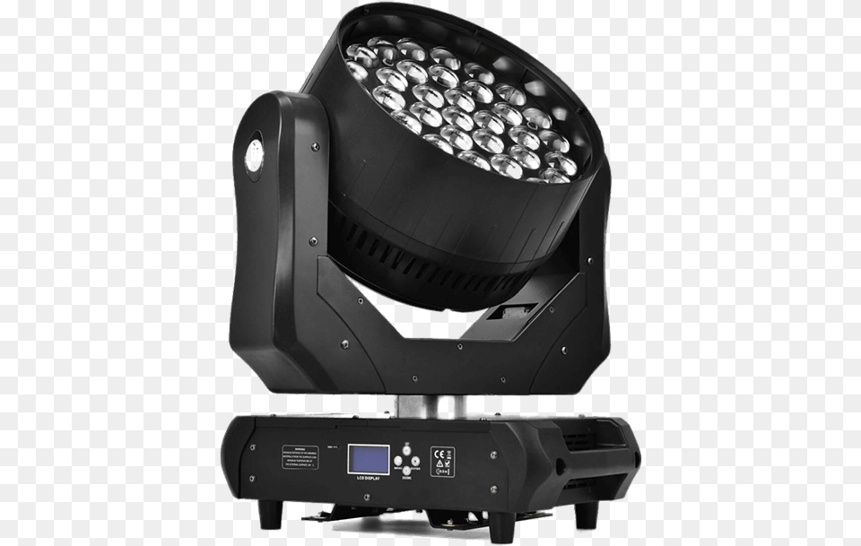 Stage Wash Lighting Led Moving Head Zoom 37x15w Rgbw Electronics, Spotlight Free Png Download
