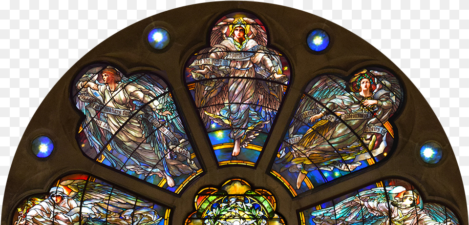 Stained Glass, Art, Adult, Male, Man Free Png