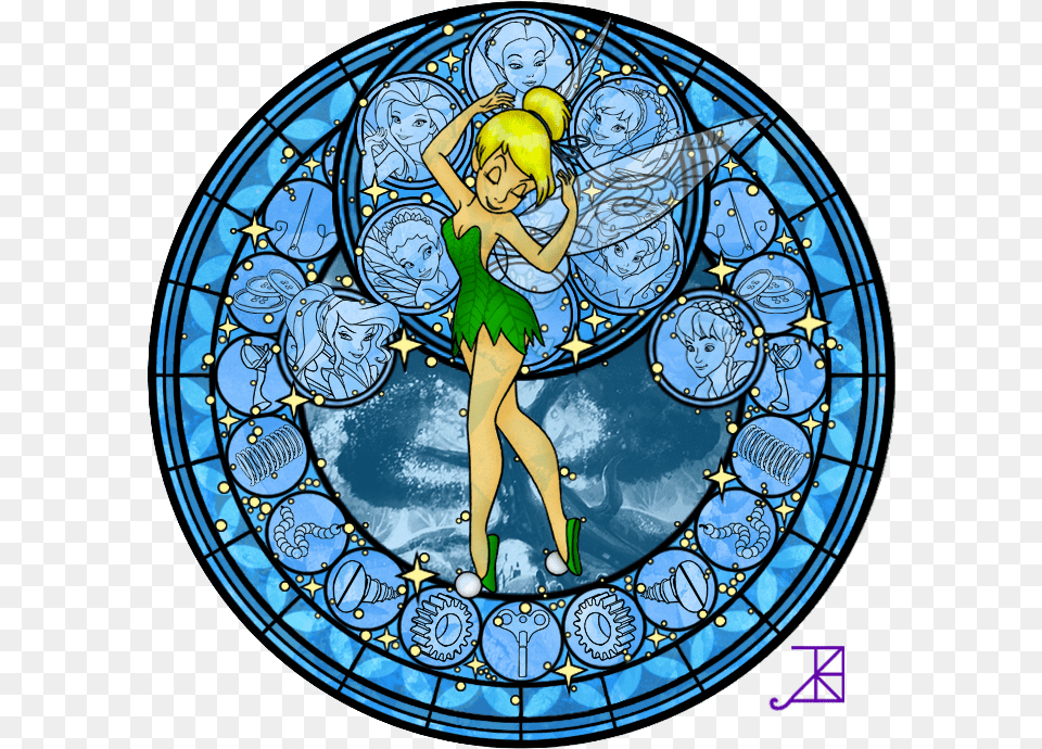 Stained Glass 2 By Akili Amethyst D4d5f1i Stained Glass Windows Disney, Art, Person, Stained Glass, Face Png Image