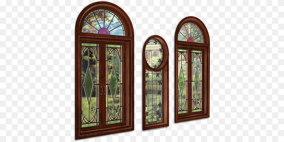Stained Glass, Door, French Window, Window, Architecture Free Transparent Png