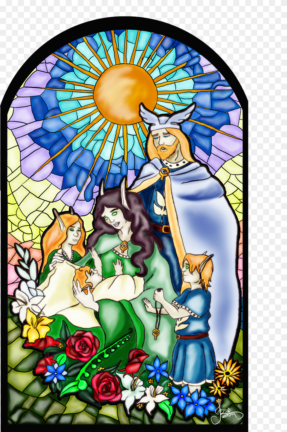 Stained Glass Free Png Download