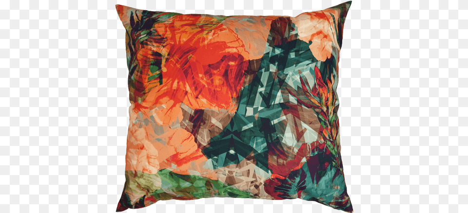 Stained Glass Garden Scatter Cushion Cushion, Home Decor, Pillow, Clothing, Skirt Png Image
