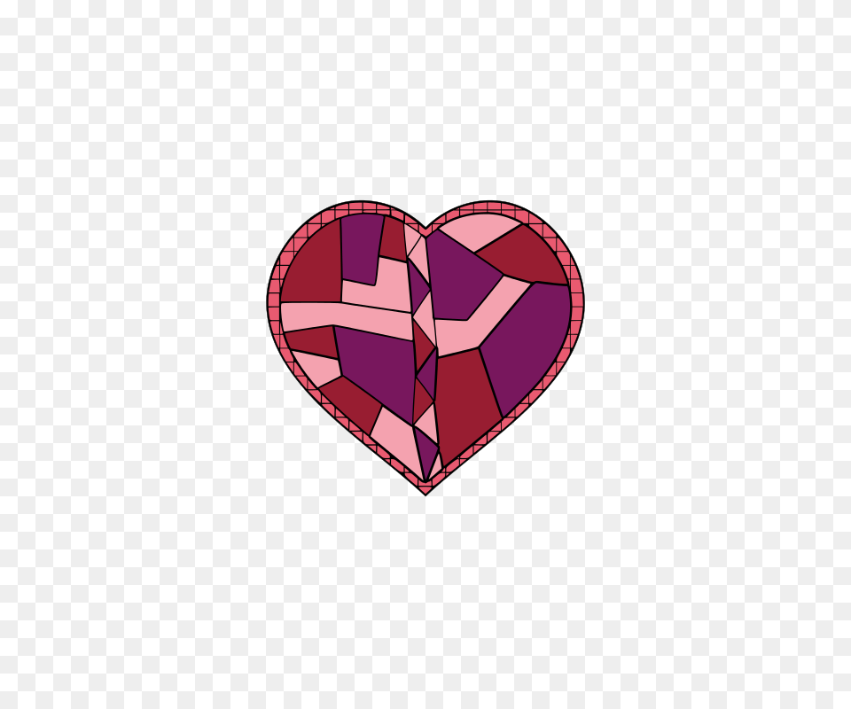 Stained Glass Heart, Dynamite, Weapon Free Png