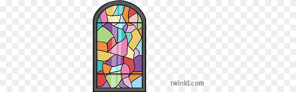 Stained Glass Window Filled In Vertical, Art, Stained Glass, Person Free Transparent Png