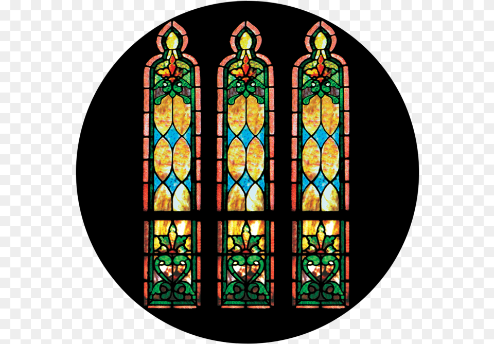 Stained Glass Windows Morning Gobo Glass, Art, Stained Glass, Person Png