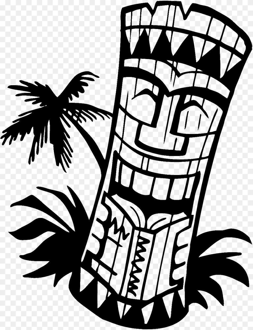 Stainglass Art Hawaiian Tiki, Architecture, Emblem, Pillar, Symbol Png