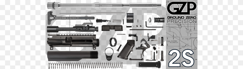 Stainless Ar 15 Style Rifle, Firearm, Gun, Handgun, Weapon Free Transparent Png