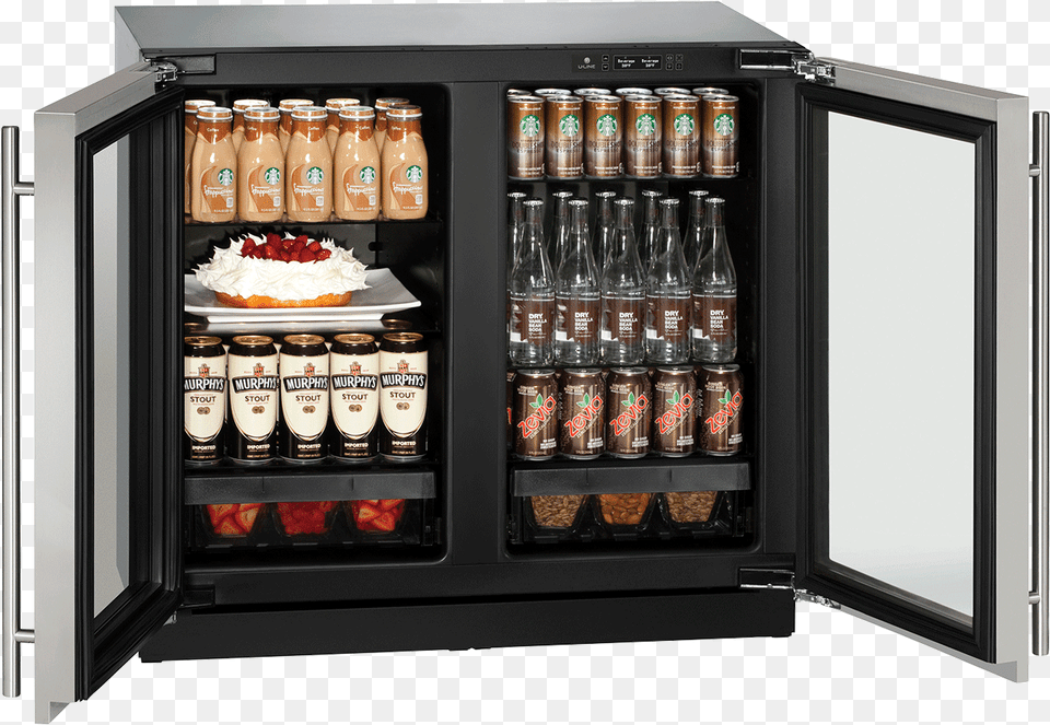 Stainless Frame Uline Beverage Center, Appliance, Device, Electrical Device, Refrigerator Free Transparent Png