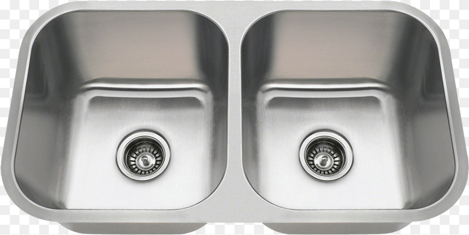 Stainless Sink Double Bowl, Double Sink, Drain Free Png