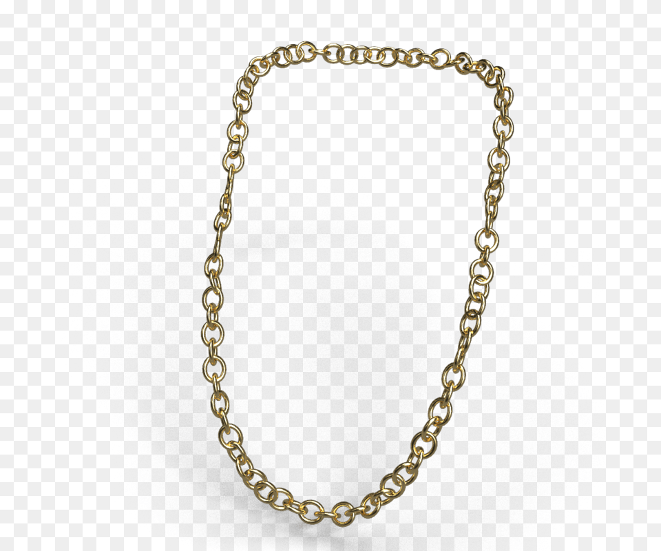 Stainless Steel 24inch Curb Chain, Accessories, Jewelry, Necklace, Gold Free Png Download