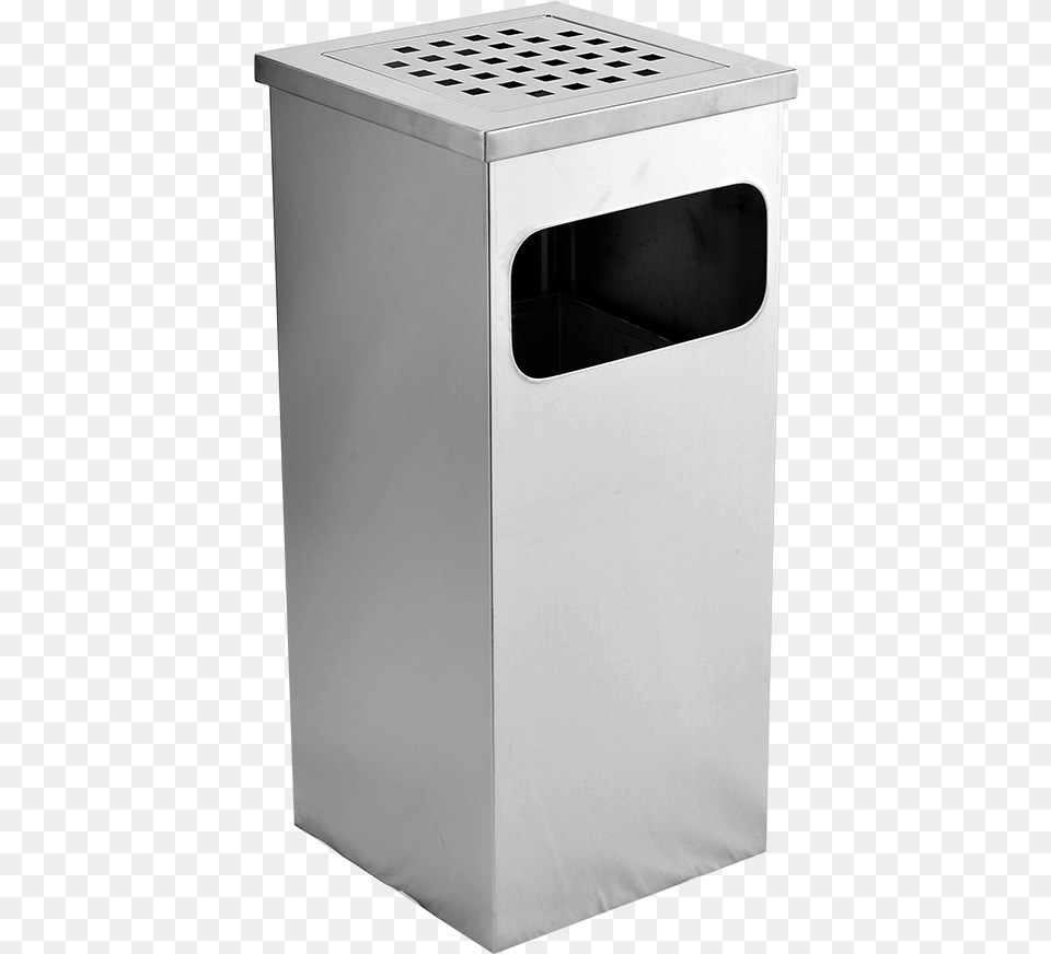 Stainless Steel Ashtray Bin, Tin, Can, Trash Can, Mailbox Free Png