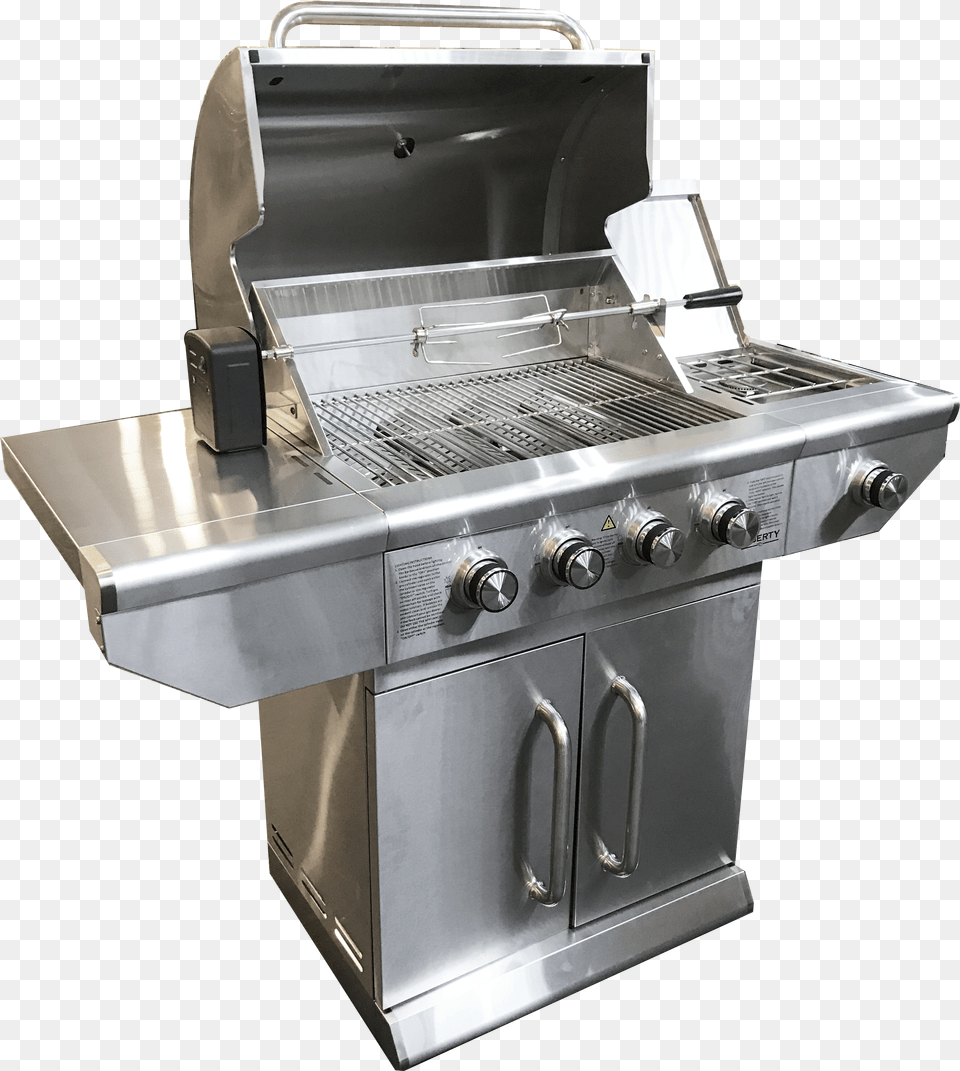 Stainless Steel Bbq Grill Free Png Download