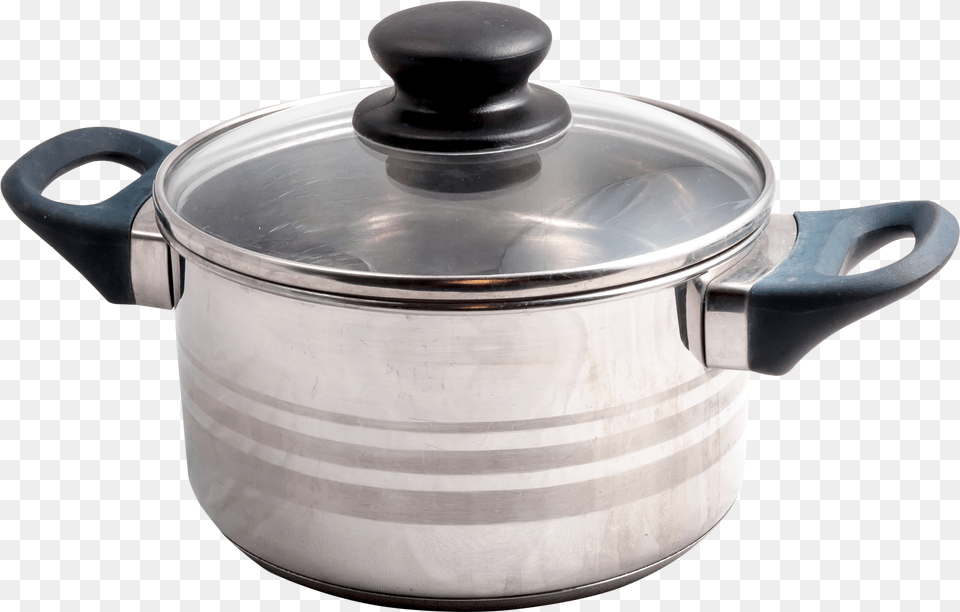 Stainless Steel Cooking Pot Image Stainless Steel Utensils, Cooking Pot, Cookware, Food, Appliance Free Transparent Png
