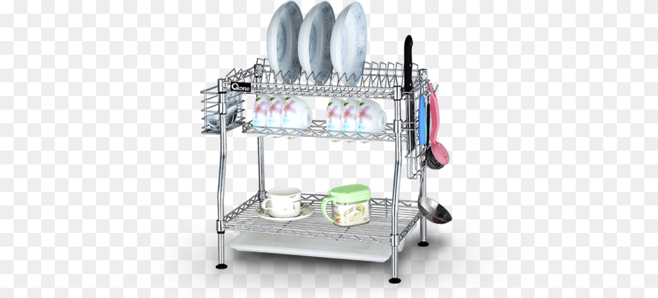 Stainless Steel Dish Rack Membuat Rak Piring Dari Paralon, Cup, Plate Rack Png Image