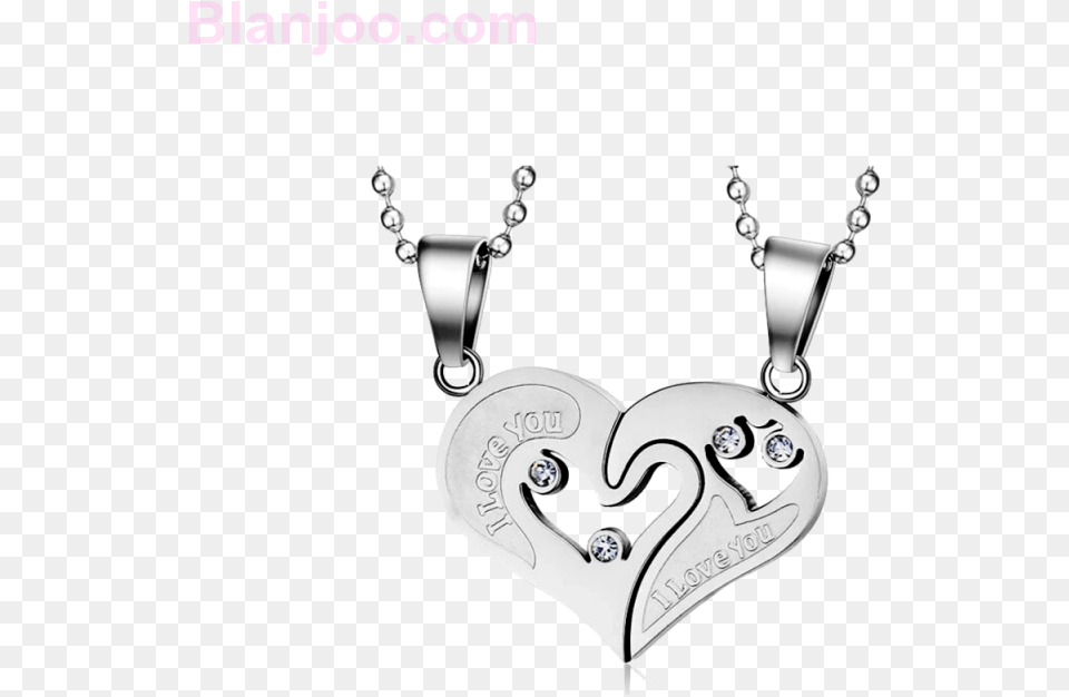 Stainless Steel Mens Womens Couple Pendant Necklace, Accessories, Jewelry, Locket Free Transparent Png